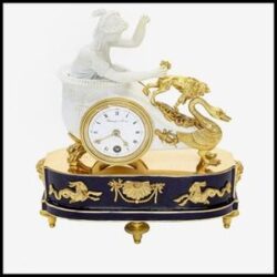 French mantel clock by Bouret