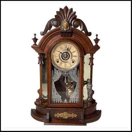 A Gilbert American mantel clock